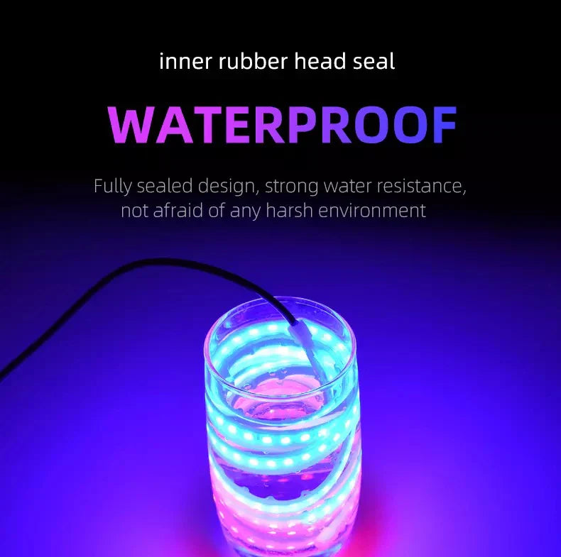 Red & Blue LED Emergency Strobe | Sialkot Motorsports