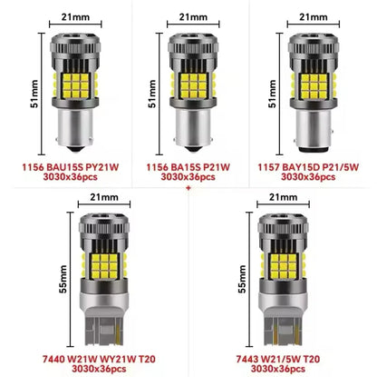Canbus Bright LED Indicator Bulbs – 2 PCS | Sialkot Motorsports