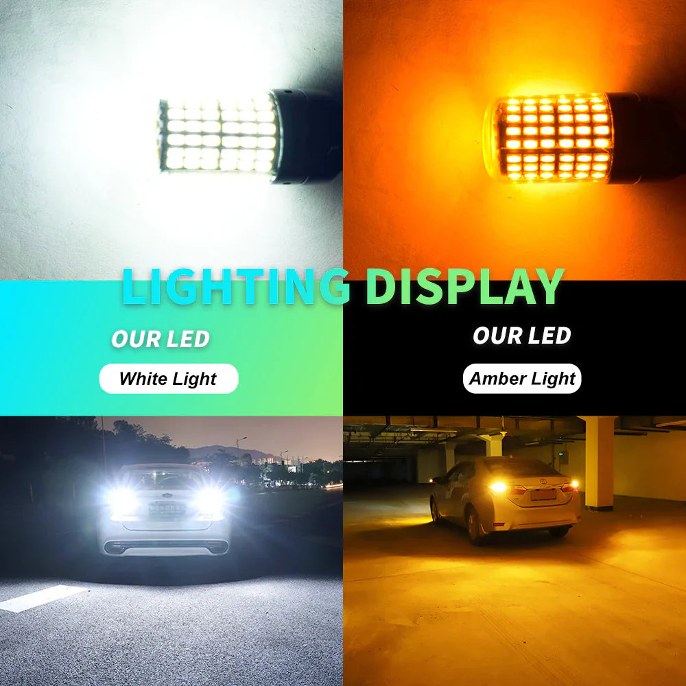 Bright LED Indicator Bulbs – 2 PCS | Sialkot Motorsports