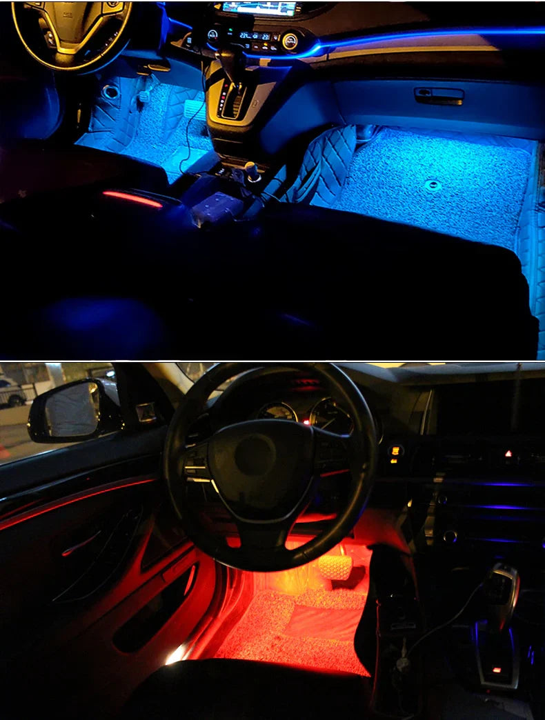 Car RGB Atmosphere Light– 4 PCS | Sialkot Motorsports