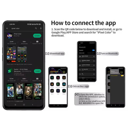 Universal LED Matrix Panel – Programmable Display Light | Sialkot Motorsports