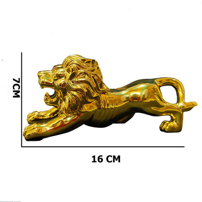 Golden Lion Car Dashboard Decoration | Sialkot Motorsports