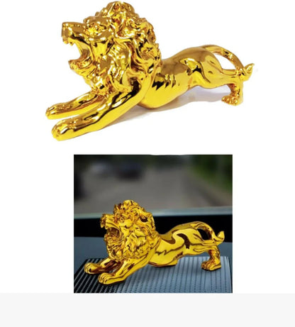 Golden Lion Car Dashboard Decoration | Sialkot Motorsports