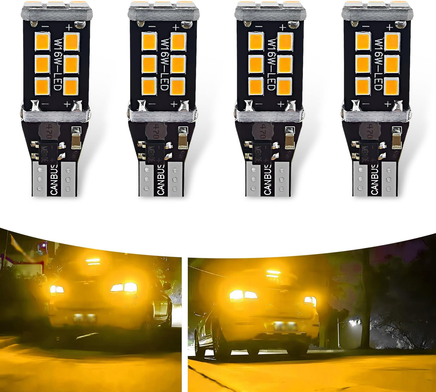 Reverse Bright Light Bulb 24 SMD LED W16W T15 | Sialkot Motorsports