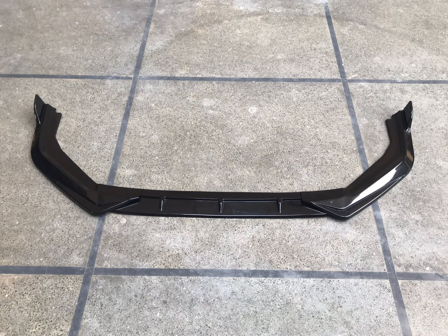 Car Front Bumper Splitter – ABS Plastic Front Lip Kit (3 PCS) | Sialkot Motorsports