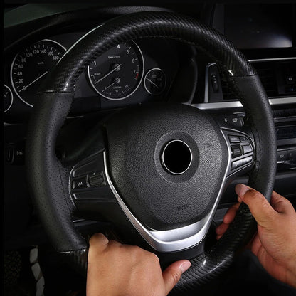 Carbon Fiber Hand Stitched Steering Wheel Cover | Sialkot Motorsports
