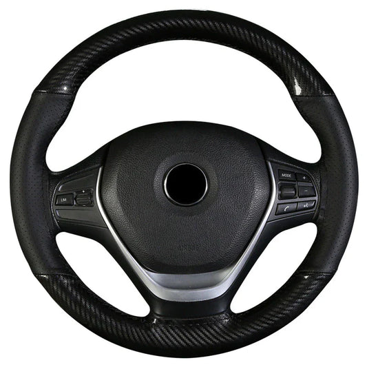 Carbon Fiber Hand Stitched Steering Wheel Cover | Sialkot Motorsports