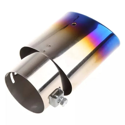 Car Modified Stainless Steel Exhaust Tip – Universal Fit | Sialkot Motorsports