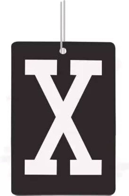 X Card Car Hanging Air Freshener Perfume | Sialkot Motorsports